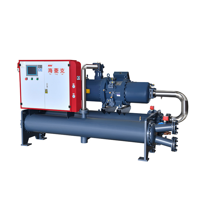 professional industrial water cooled screw type chiller unit