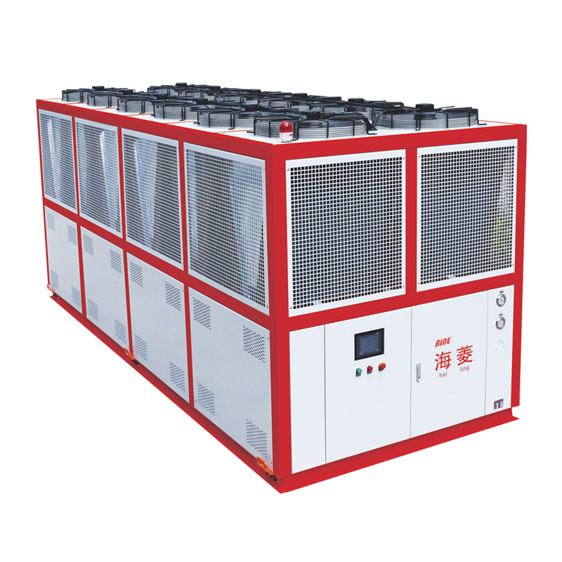 High efficiency air cooled screw chiller with heat pump unit