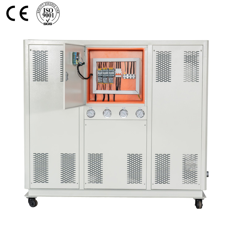 high quality Two compressorwater cooled industrial water chiller for plastic Injection molding machine