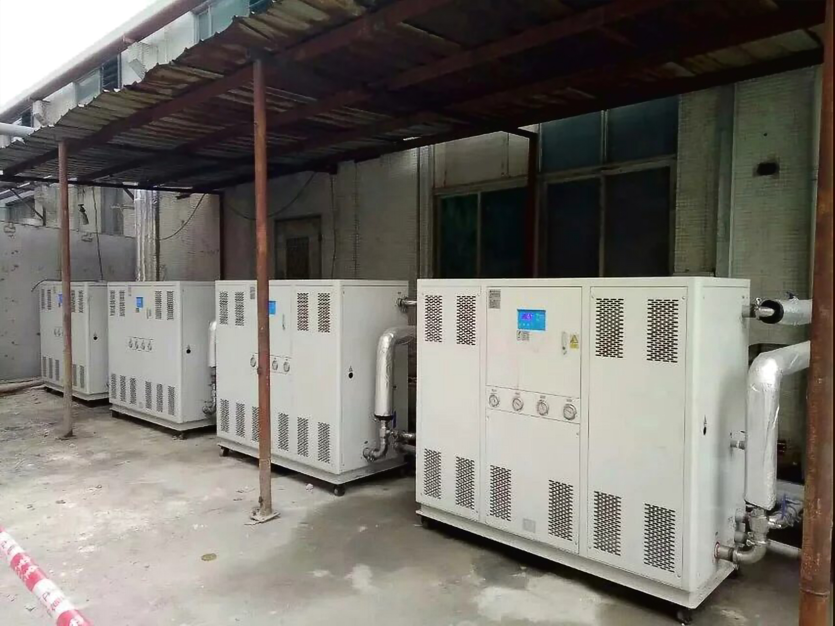 water cooling chiller in mold injection factory from hailing chiller